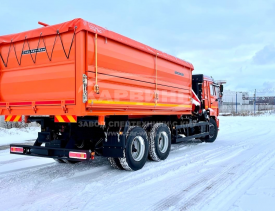 Самосвал КАМАЗ 65115 c КМУ Fassi 155.0.22