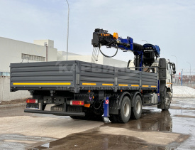 Бортовой FAW CA3250 c КМУ DongYang SS2036 + буровое оборудование