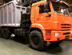 Металловоз КАМАЗ 43118 с ГМУ ВЕЛМАШ VM10L74M