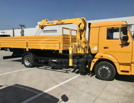 Бортовой КАМАЗ 4308 с КМУ SOOSAN 334