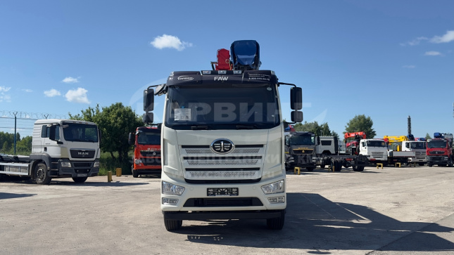 Бортовой FAW J6L с КМУ SunHunk S1606 вид №3