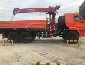 Бортовой КАМАЗ 43118 с КМУ HORYONG HRS206
