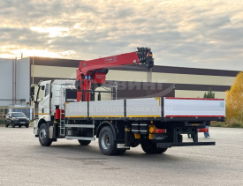 Бортовой FAW J6L (4x2) с КМУ Horyong HRS 216