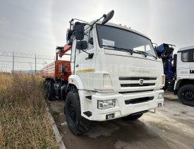 Бортовой КАМАЗ 43118-50 с КМУ SunHunk 1606