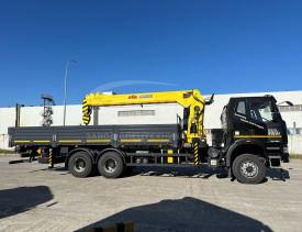 Бортовой FAW CA3250 с КМУ HYVA HST12E4