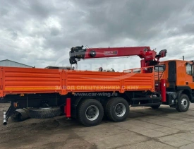 Бортовой HONGYAN SAIC-IVECO С КМУ HORYONG 216