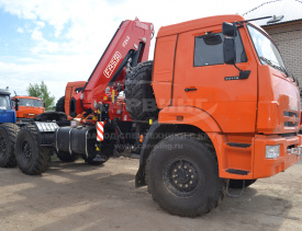 Тягач КАМАЗ 43118 c КМУ Fassi F245A.0.22