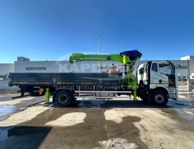 Бортовой FAW J6L (4x2) с КМУ GREENLIFT GL-1506