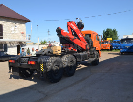 Тягач КАМАЗ 43118 c КМУ Fassi F215A.0.25