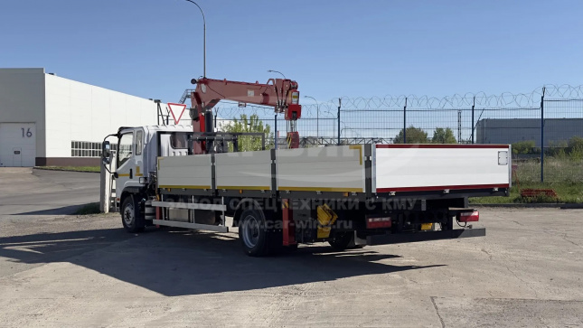 Бортовой FAW Tiger с КМУ RUSMAN 514 вид №9