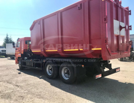 Металловоз КАМАЗ 65115 c ГМУ ВЕЛМАШ VM10L74M