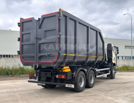 Металловоз FAW CA3250 с КМУ Велмаш VM10L74M