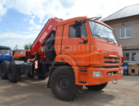 Тягач КАМАЗ 43118 c КМУ Fassi F245A.0.22