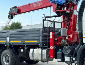 Бортовой FAW CA3250 c КМУ Horyong HRS216 (390 л.с.)