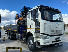 Бортовой FAW CA3250 с КМУ DongYang SS2037