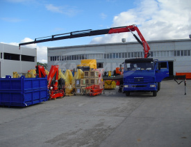 Бортовой КАМАЗ 65117 c КМУ FASSI F175A.0.22