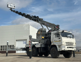Автогидроподъемник NOVAS 460 на шасси КамАЗ 43118