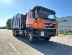 Металловоз Hongyan SAIC-IVECO С КМУ Велмаш VM10L74M