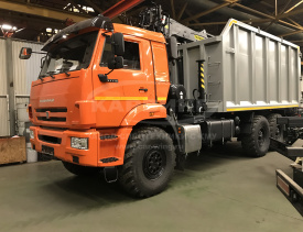 Металловоз КАМАЗ 43118 с ГМУ ВЕЛМАШ VM10L74M