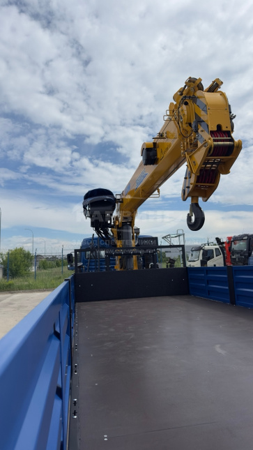 Бортовой КамАЗ 65117 с КМУ SQS XCMG 300 RU-5 вид №8