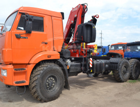 Тягач КАМАЗ 43118 c КМУ Fassi F245A.0.22