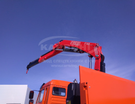 Бортовой КАМАЗ 43118 c КМУ FASSI F155A.0.22